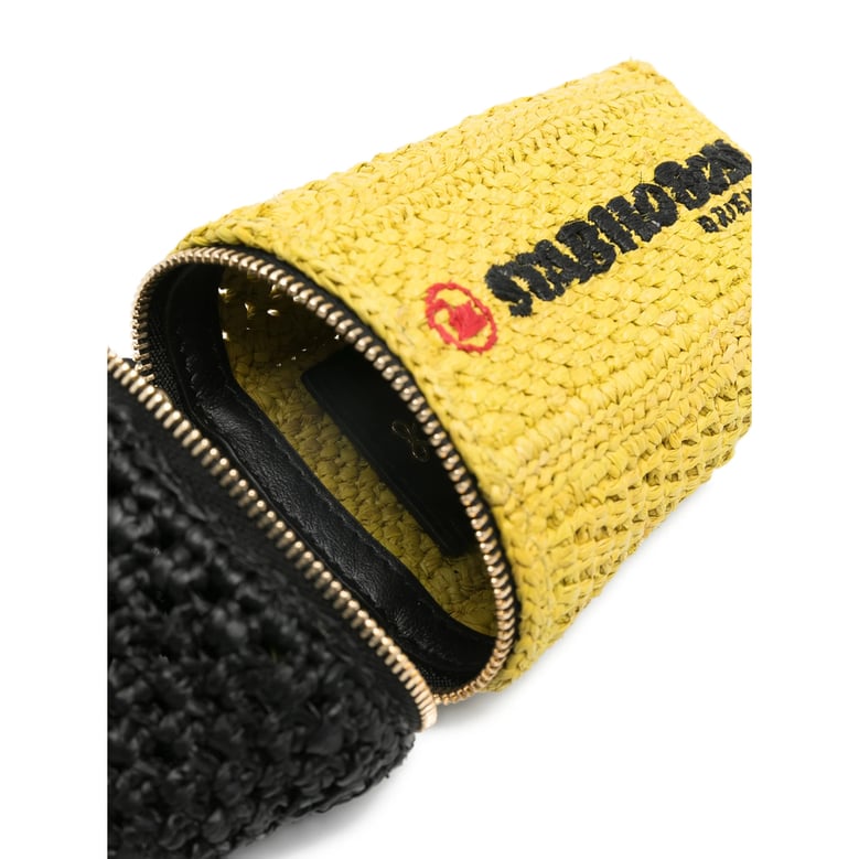 woven design small leather goods by Selfnex