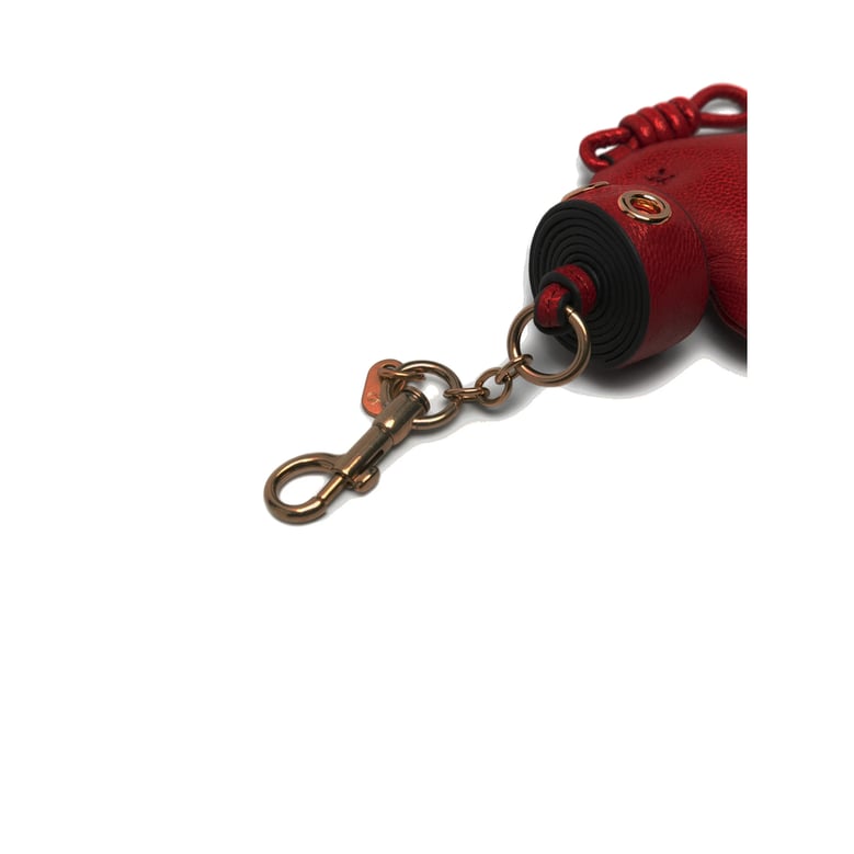 heart shape robot keyring by Selfnex