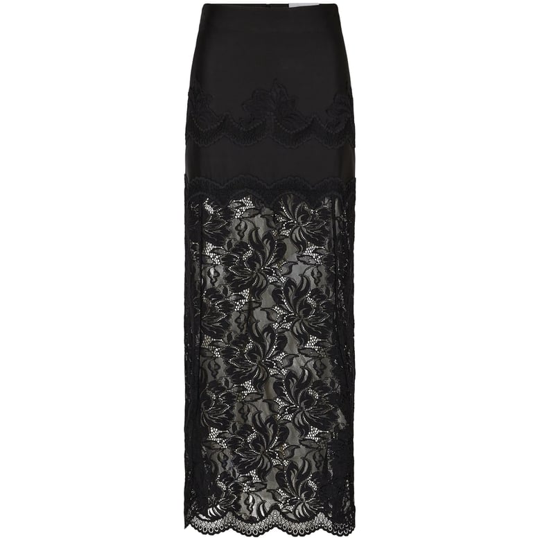 skirt with scallop edge by Selfnex