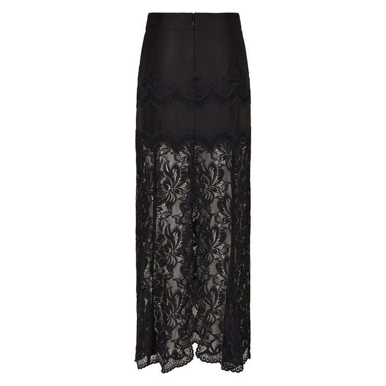 skirt with scallop edge by Selfnex