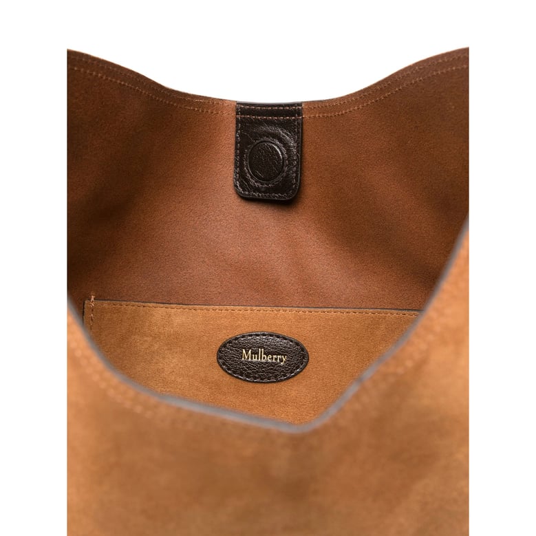 shoulder bag brown suede by Selfnex