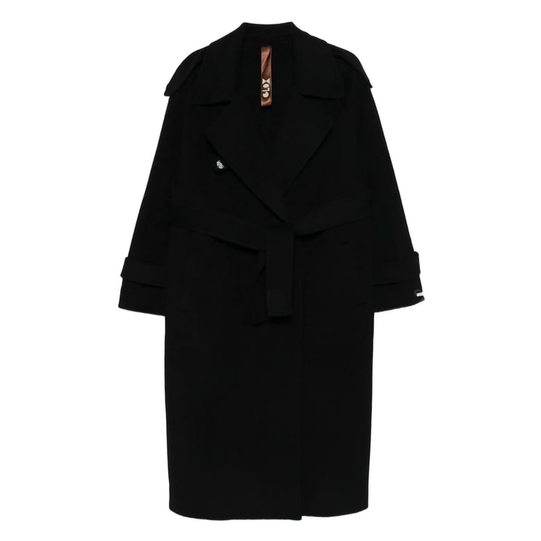 glox black coat by Selfnex