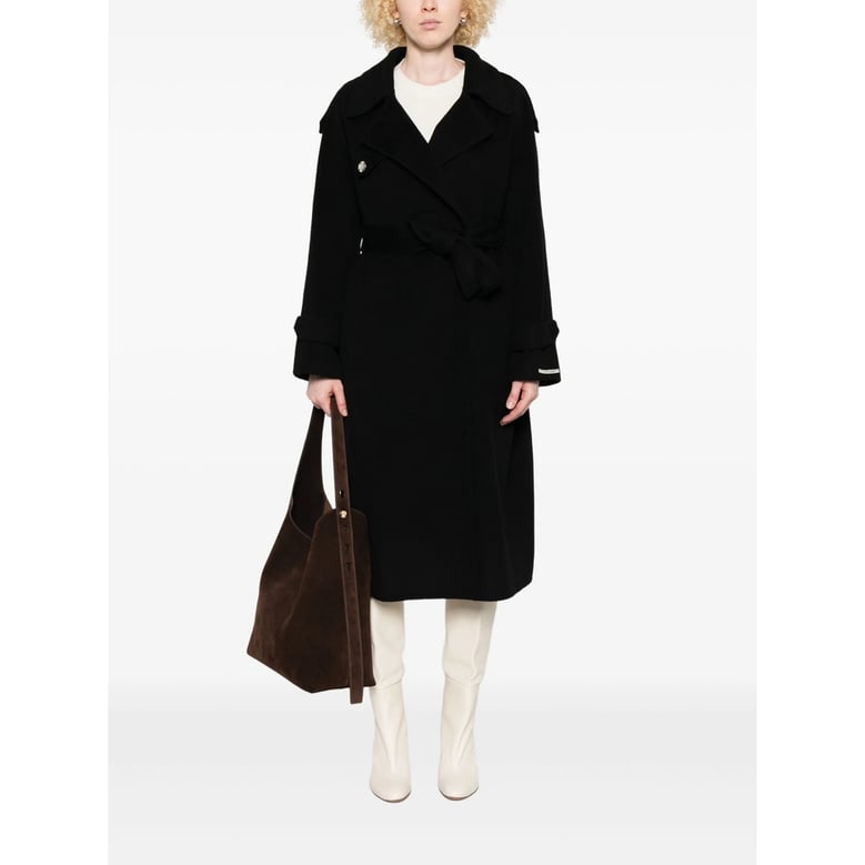 glox black coat by Selfnex