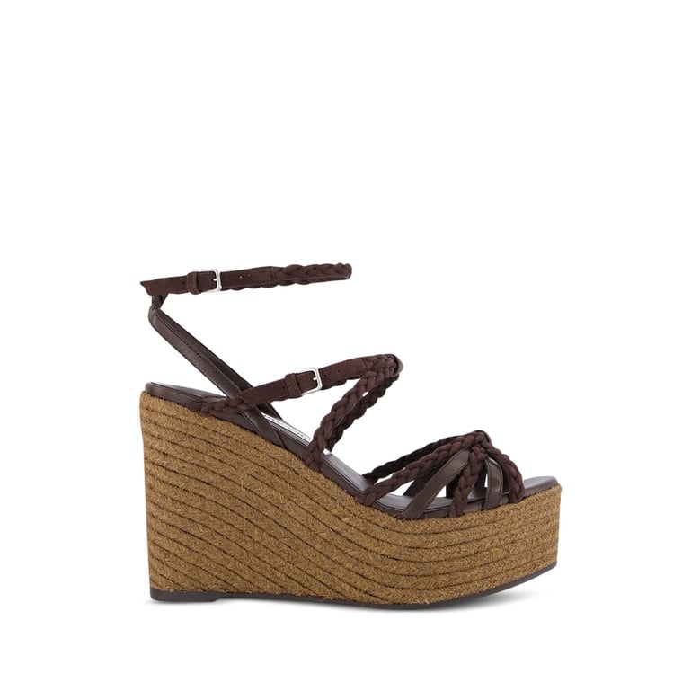 wedge sandals nyra brown by Selfnex