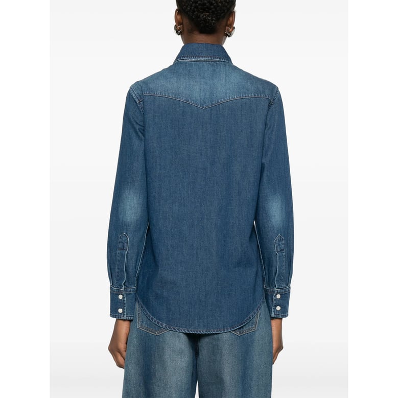 shirt with chest pockets and button fastening by Selfnex