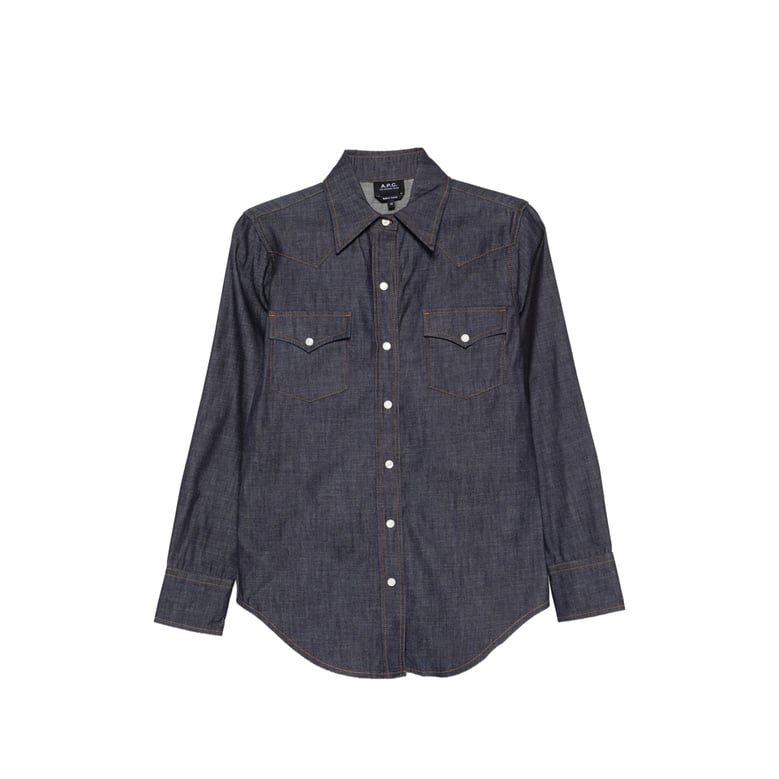 cotton shirt blue by Selfnex