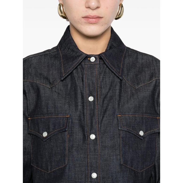 cotton shirt blue by Selfnex