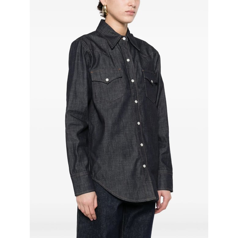 cotton shirt blue by Selfnex