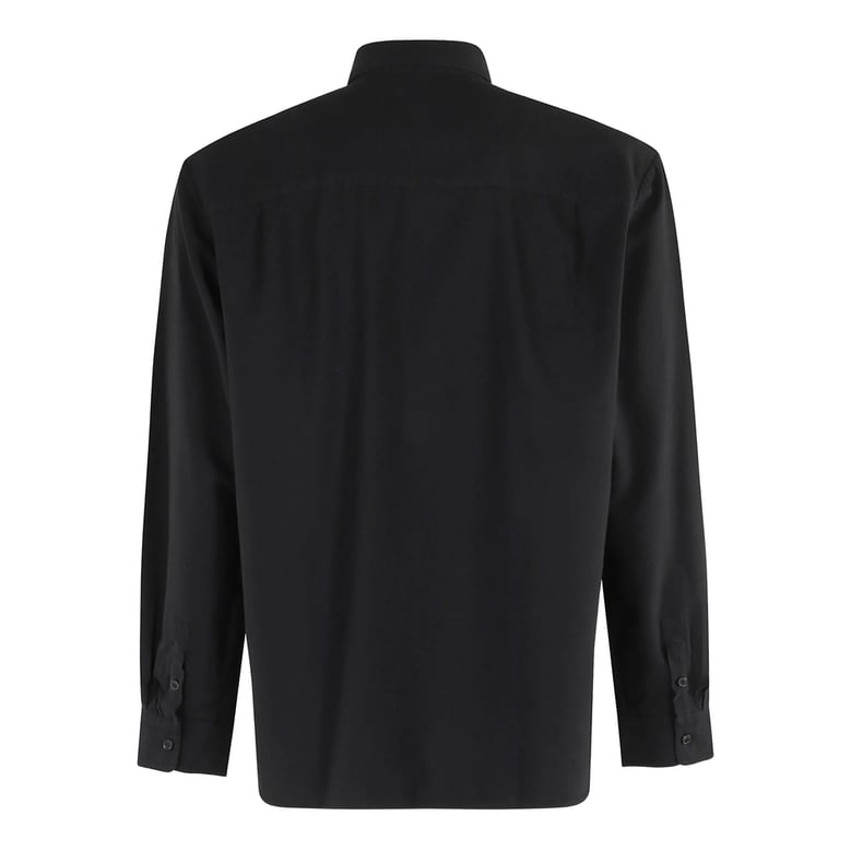 black long sleeve shirt with logo by Selfnex