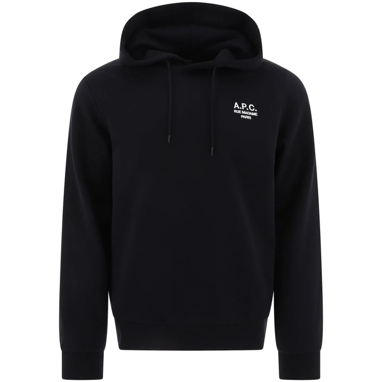 drawstring hood sweatshirt with logo print by Selfnex