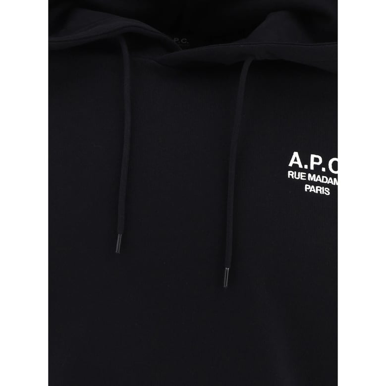 drawstring hood sweatshirt with logo print by Selfnex