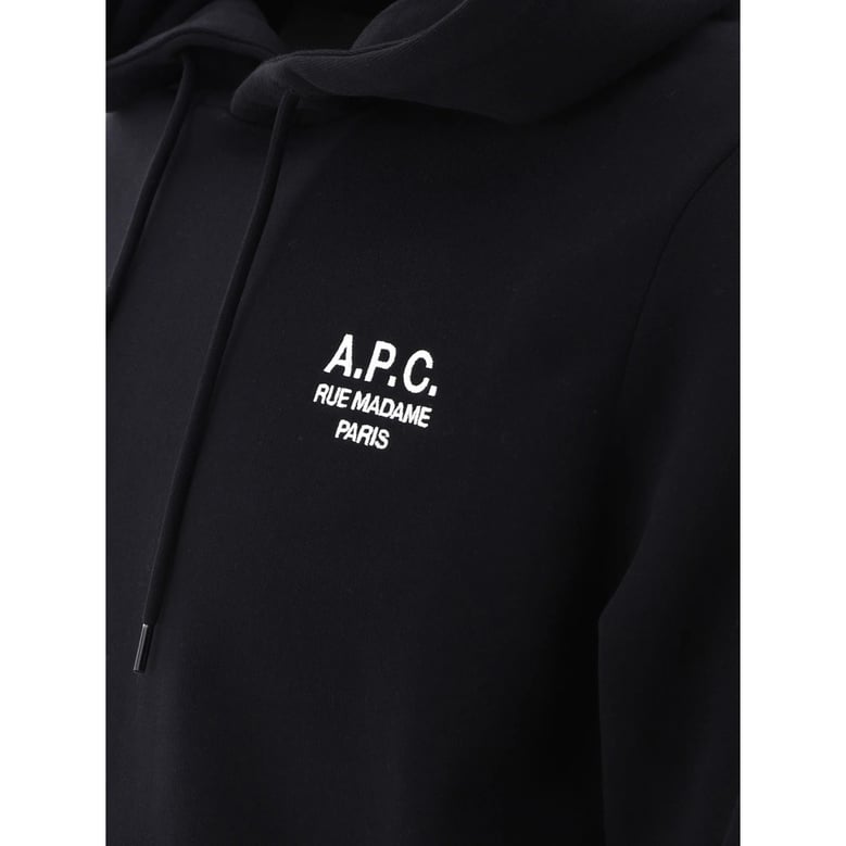 drawstring hood sweatshirt with logo print by Selfnex