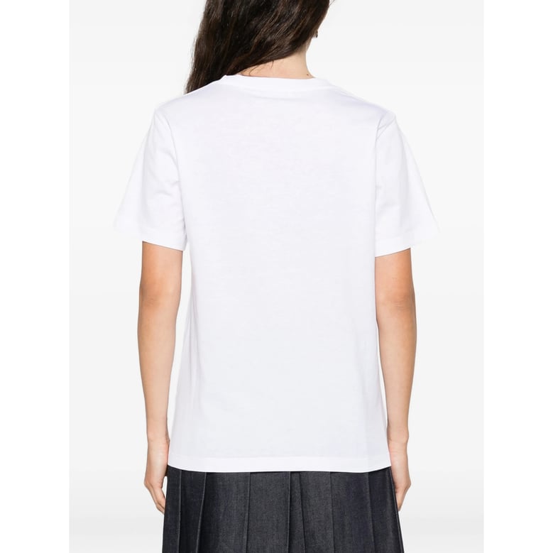 white logo t-shirt by Selfnex