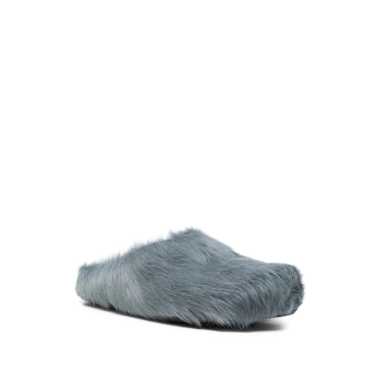 aquamarine blue slip-on shoes by Selfnex