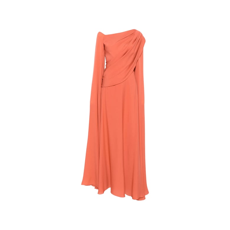 dress elie saab orange by Selfnex