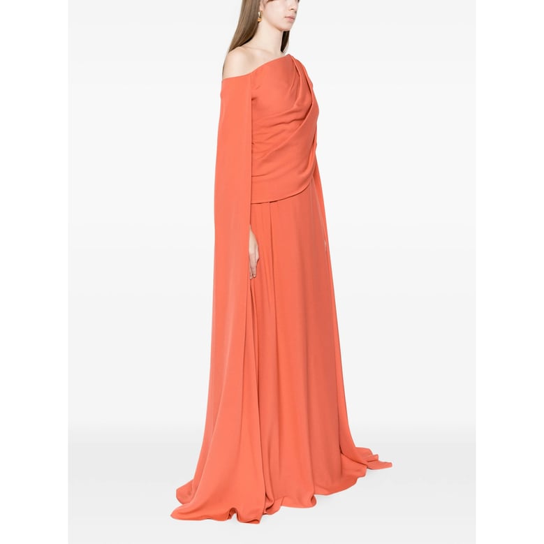 dress elie saab orange by Selfnex