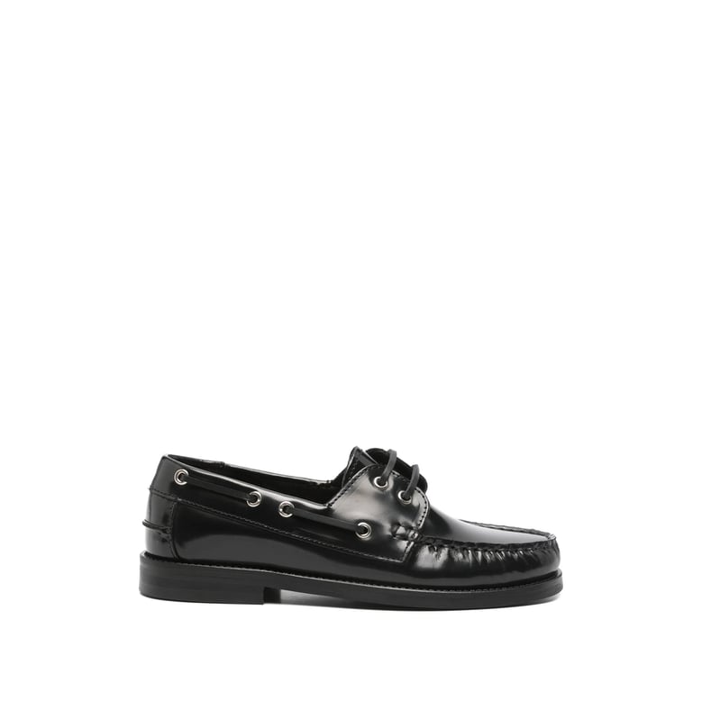 vinny's lace-up shoes in black by Selfnex