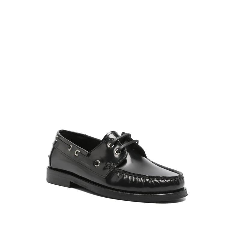 vinny's lace-up shoes in black by Selfnex