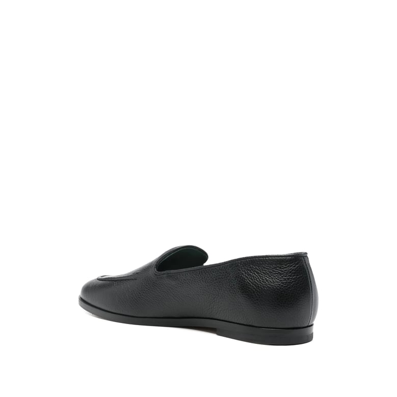 loafers calf leather black by Selfnex