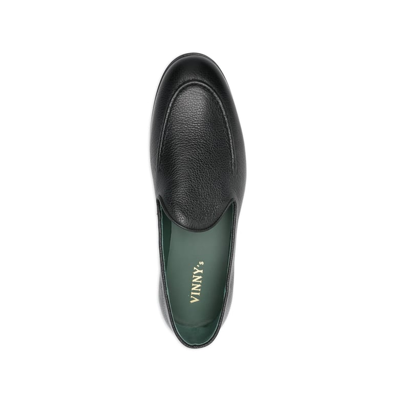 loafers calf leather black by Selfnex