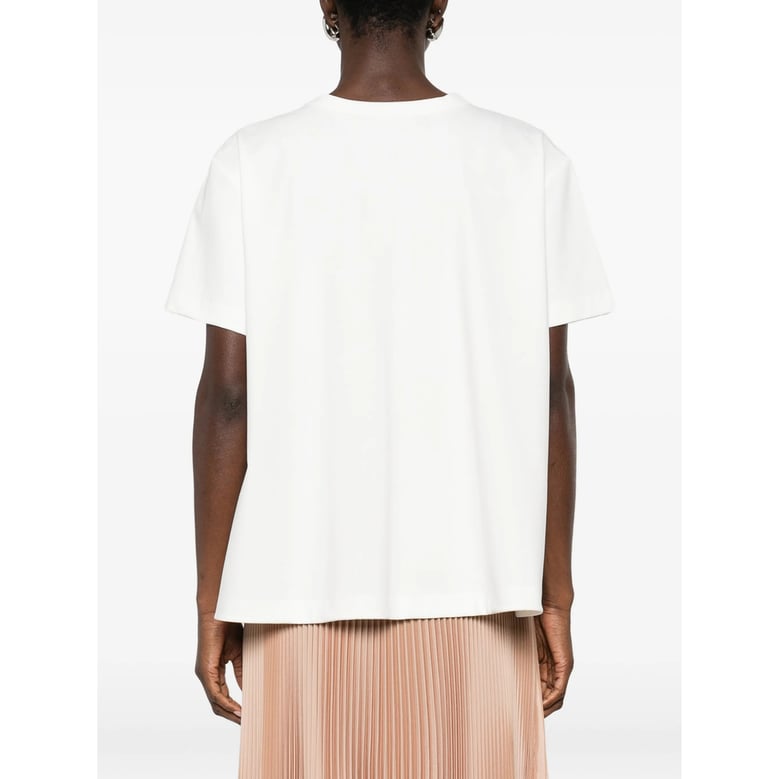 white dress with chest pocket by Selfnex