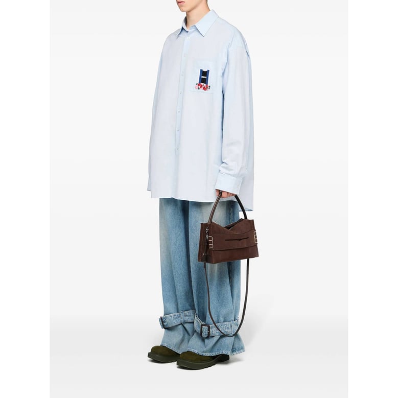 suede brown bag by Selfnex