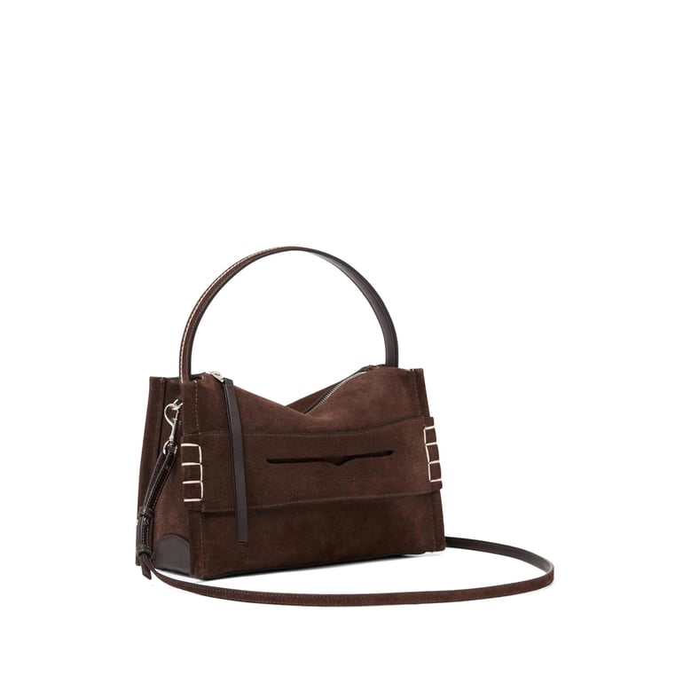suede brown bag by Selfnex