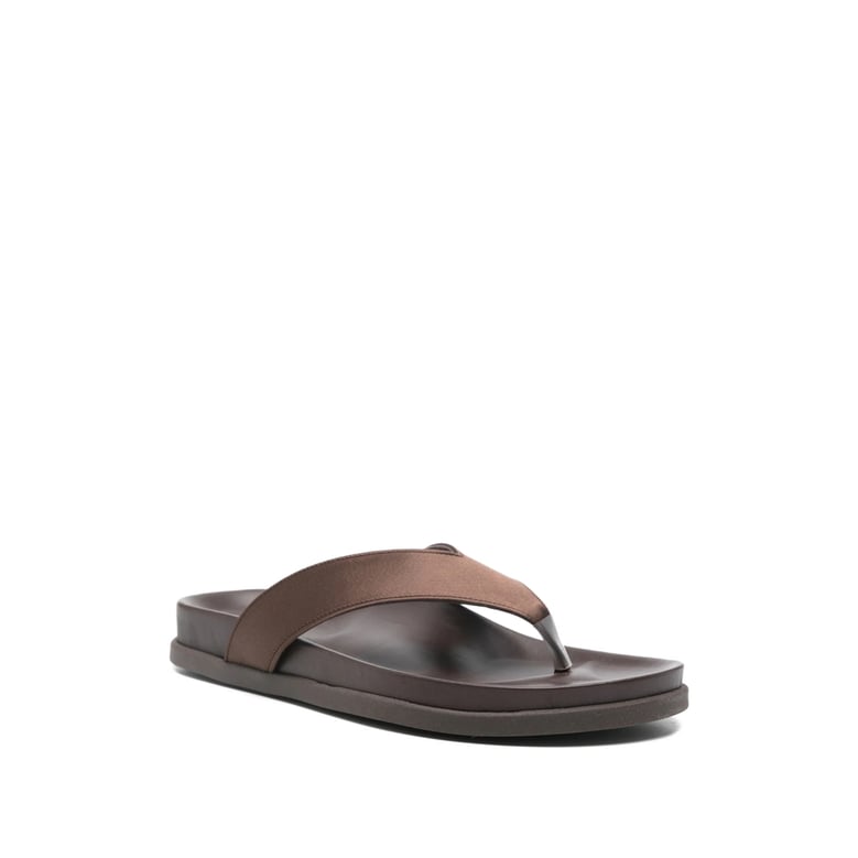 sandals charys satin brown by Selfnex
