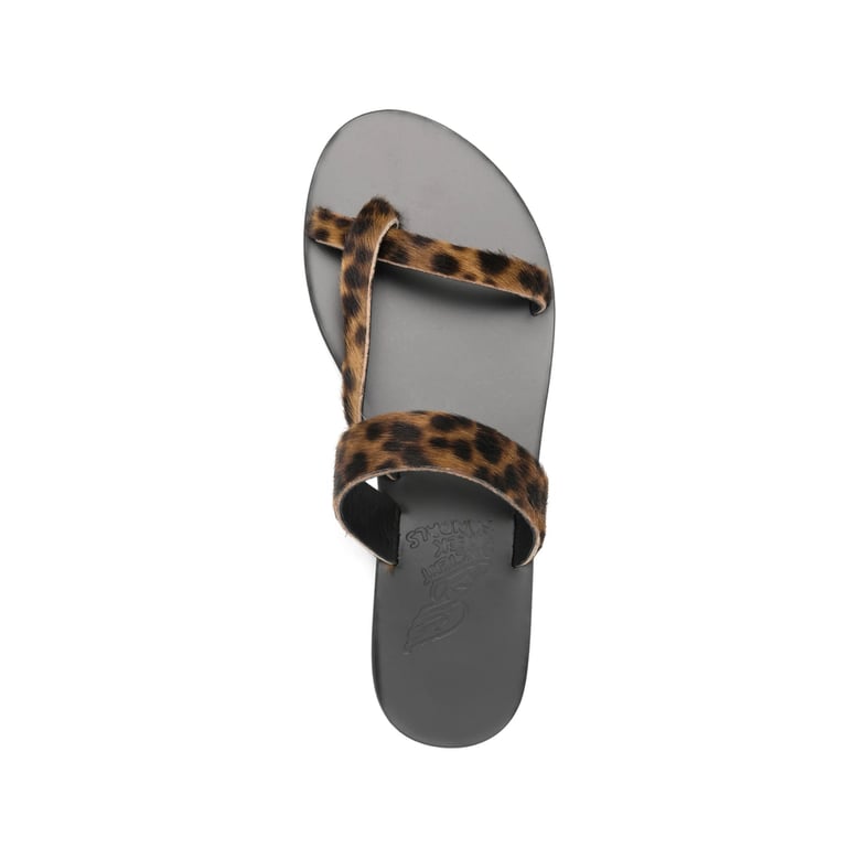lynx strappy toe post flat sandals by Selfnex
