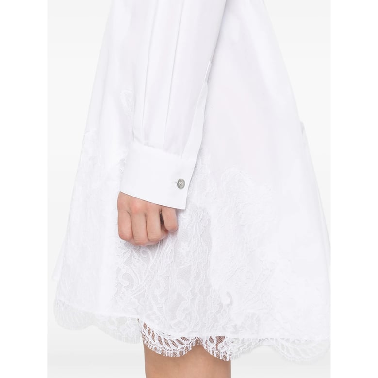 dress with white lace by Selfnex