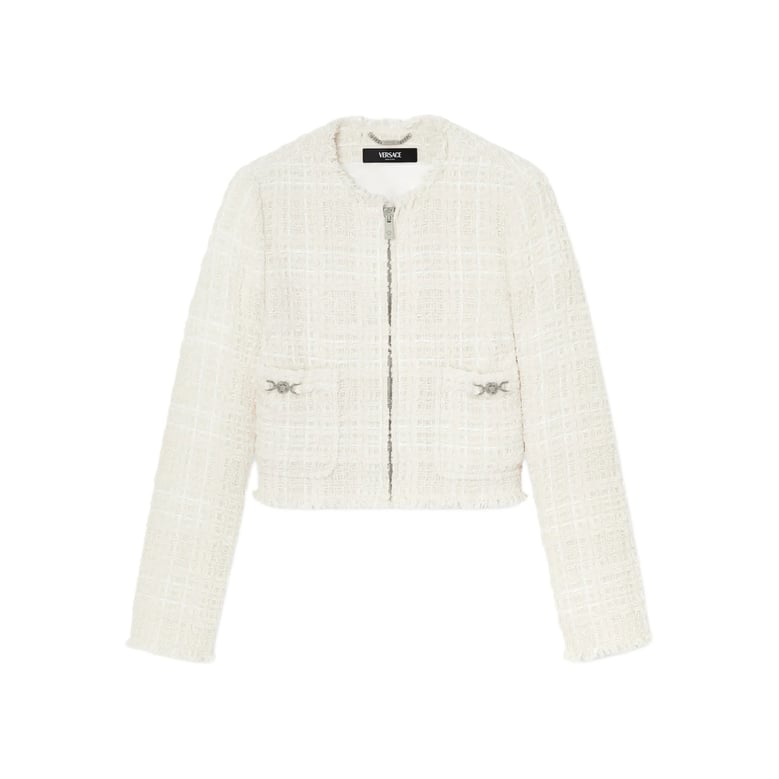 outerwear with chain detail by Selfnex