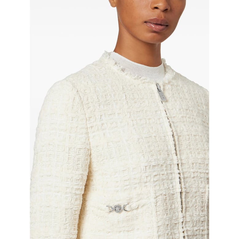 outerwear with chain detail by Selfnex