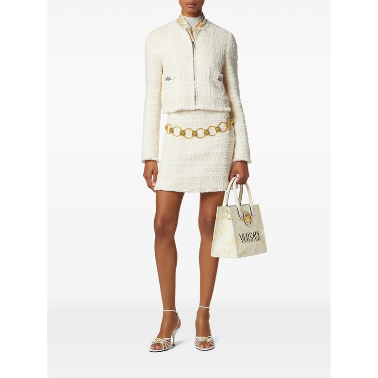 outerwear with chain detail by Selfnex