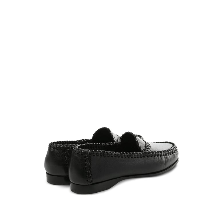 loafers black braided detail by Selfnex