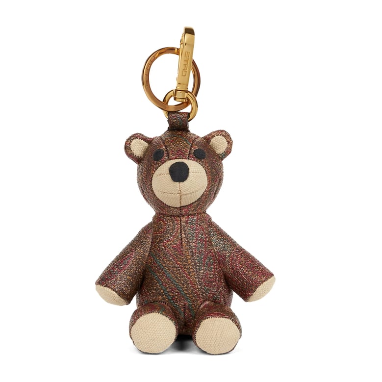 etro keyring with paisley charm by Selfnex