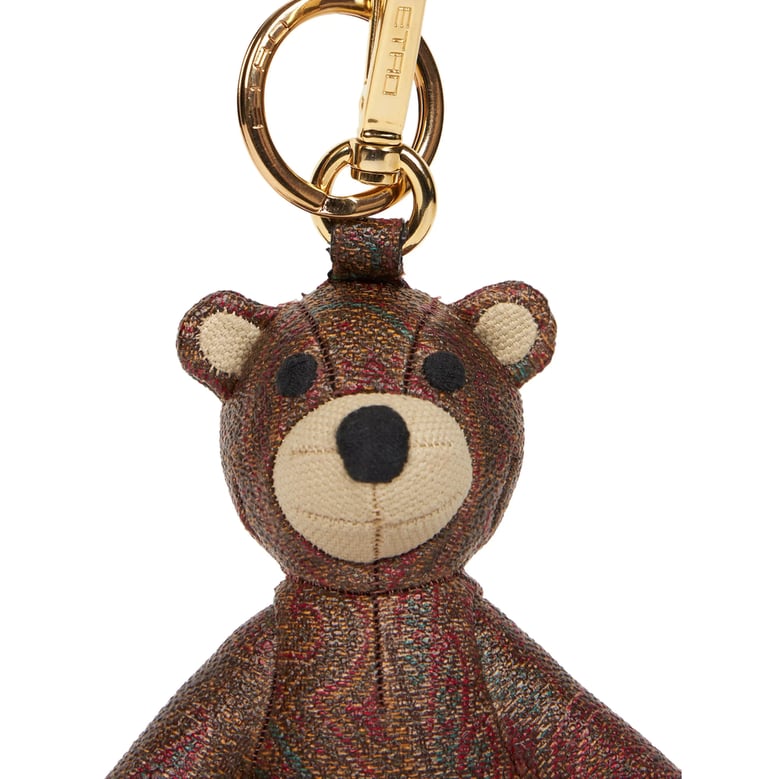 etro keyring with paisley charm by Selfnex