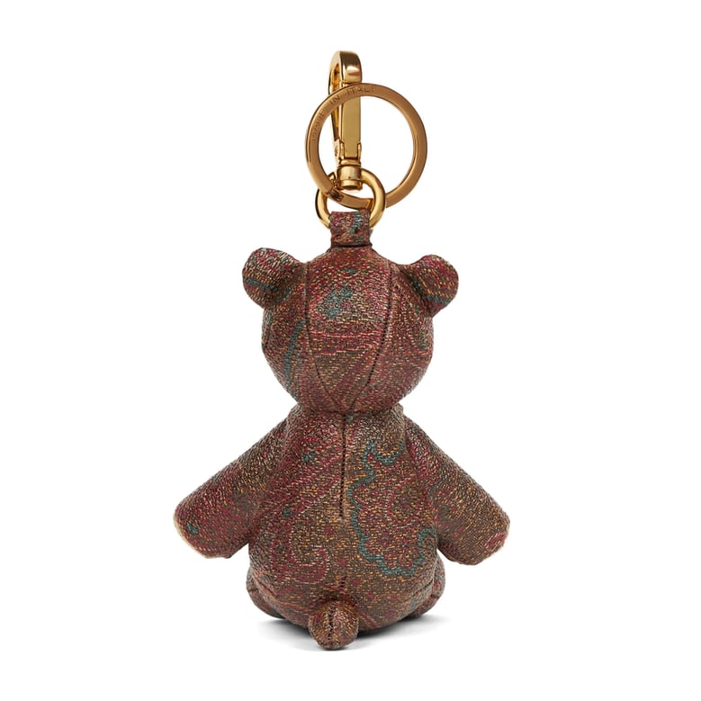 etro keyring with paisley charm by Selfnex