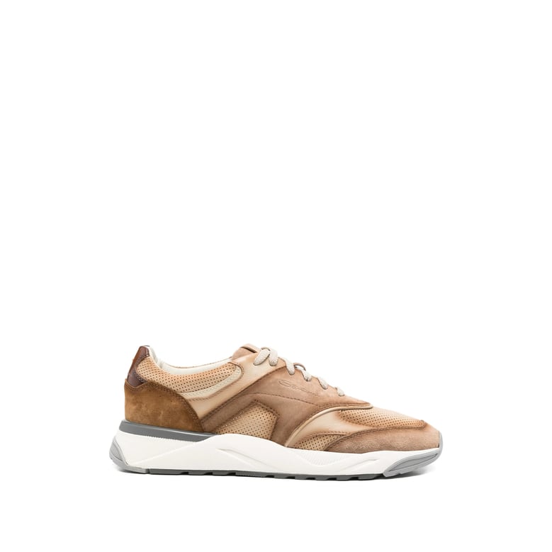 sneakers brown calf leather by Selfnex