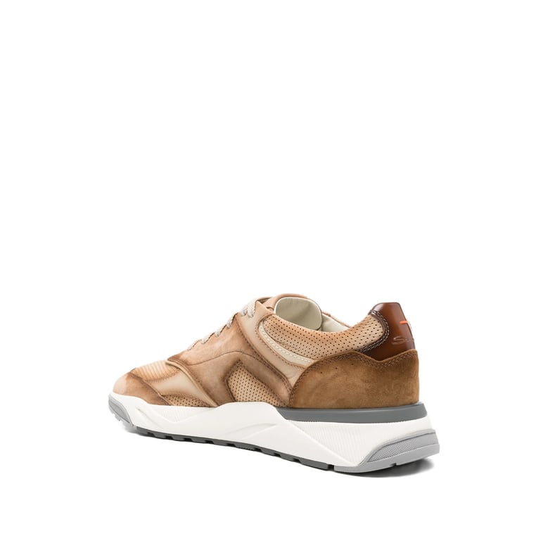 sneakers brown calf leather by Selfnex