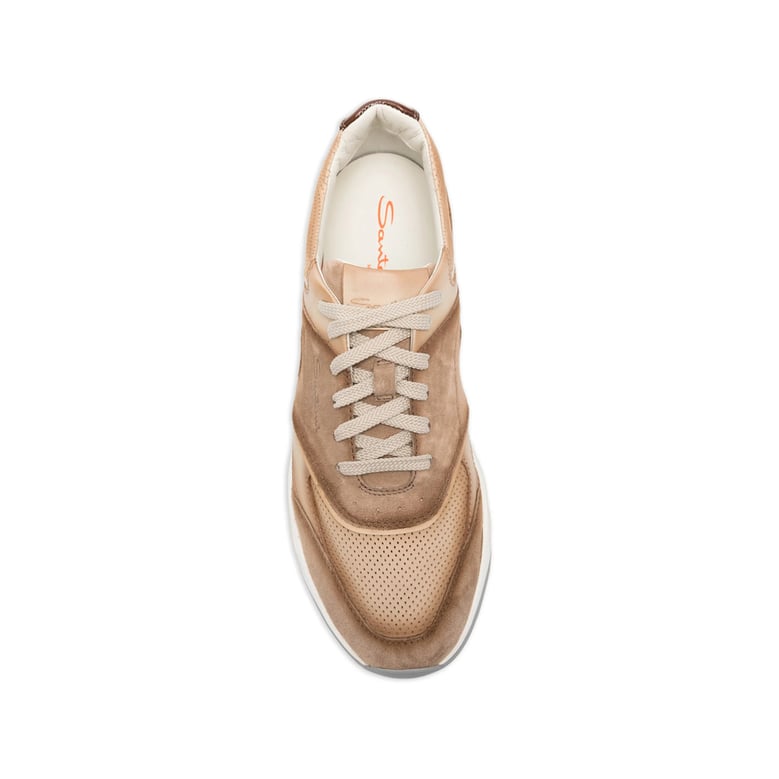 sneakers brown calf leather by Selfnex