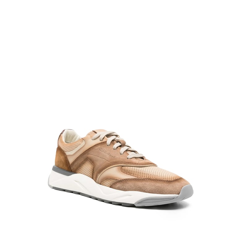 sneakers brown calf leather by Selfnex