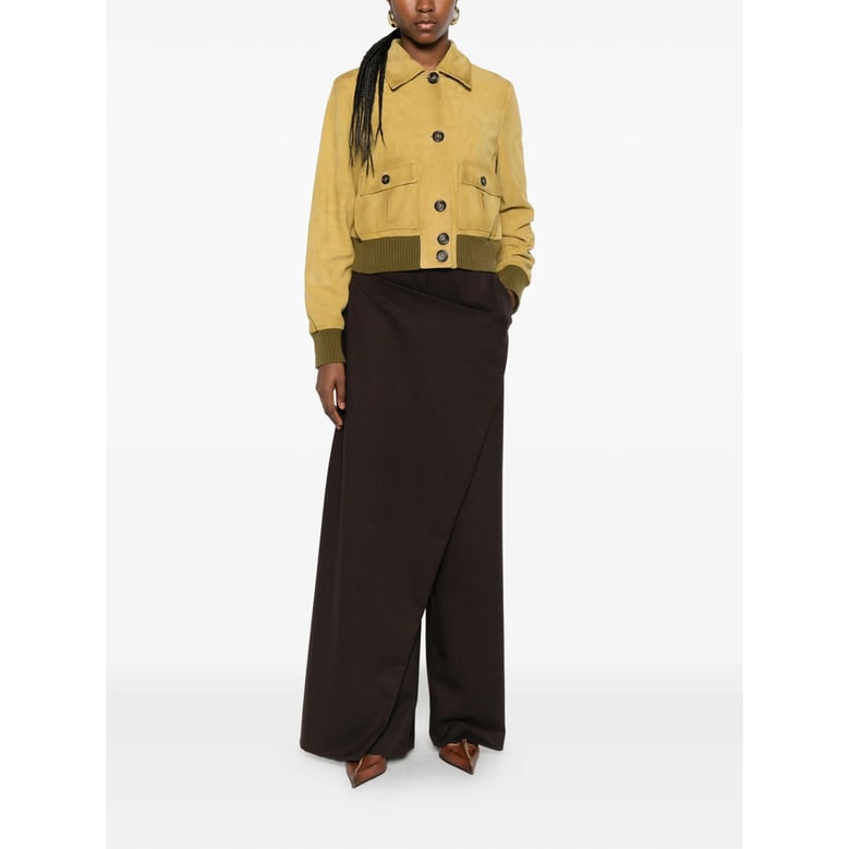 the nina studio wide leg trousers by Selfnex