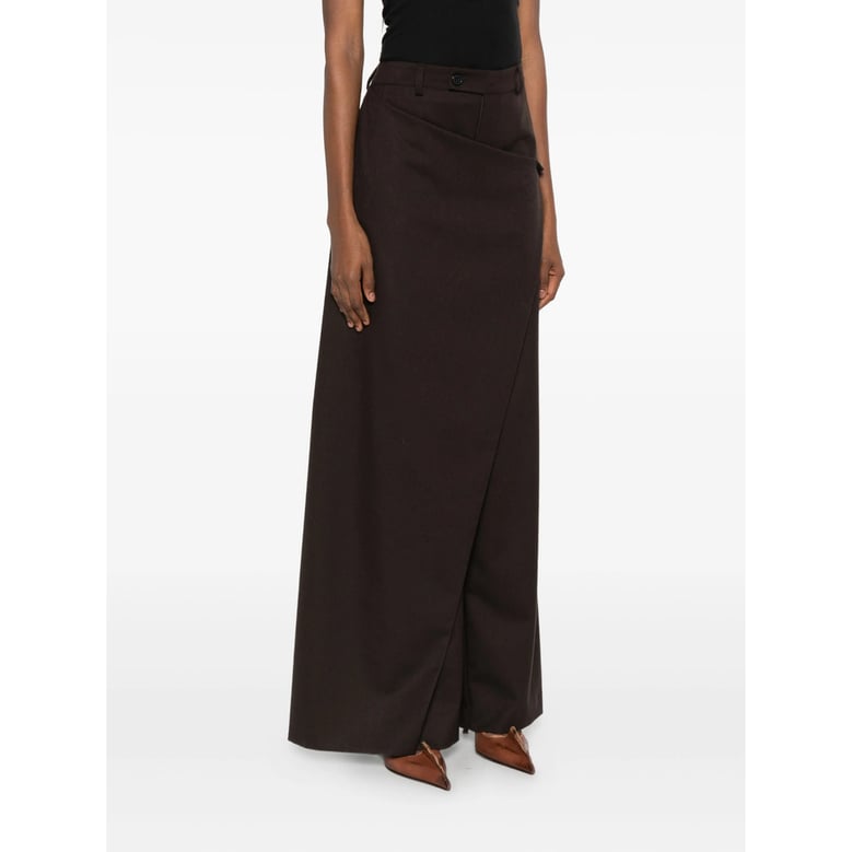 the nina studio wide leg trousers by Selfnex