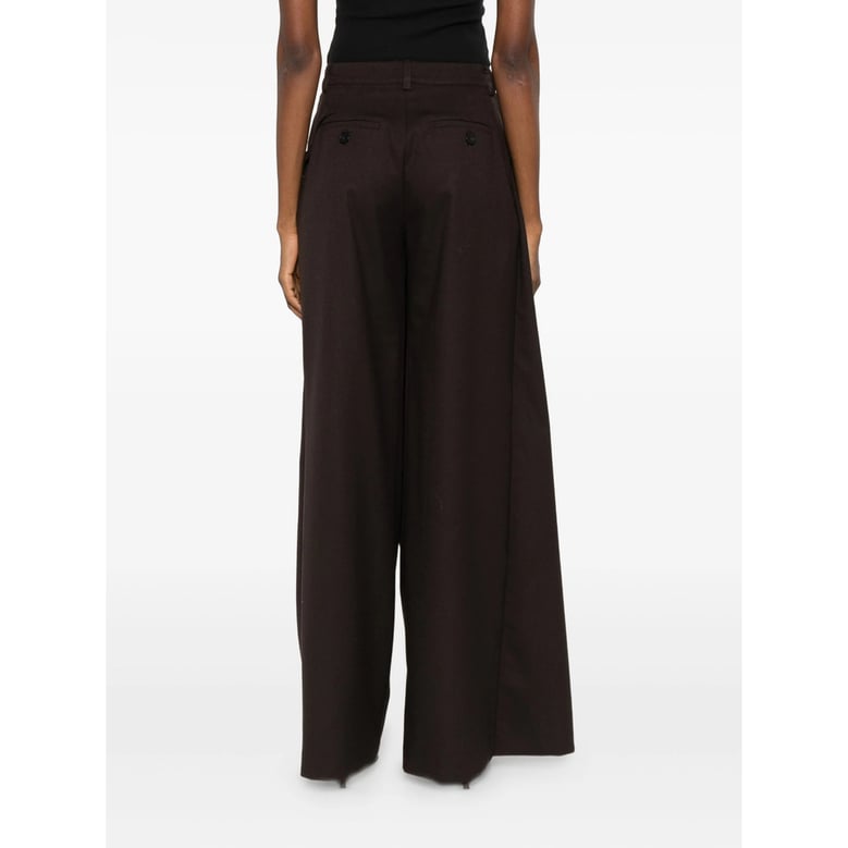 the nina studio wide leg trousers by Selfnex