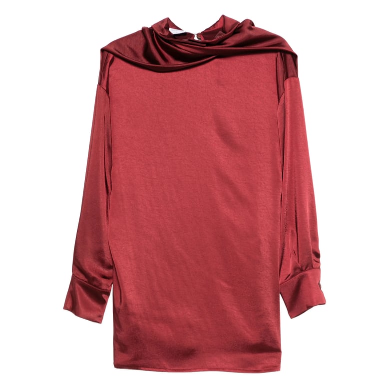 the nina studio cowl neck shirt by Selfnex