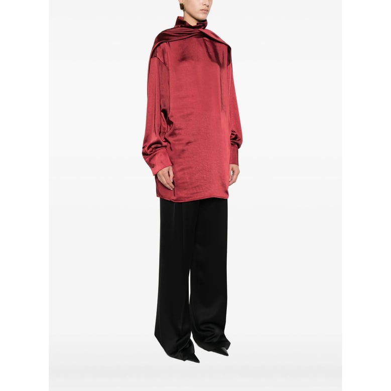 the nina studio cowl neck shirt by Selfnex