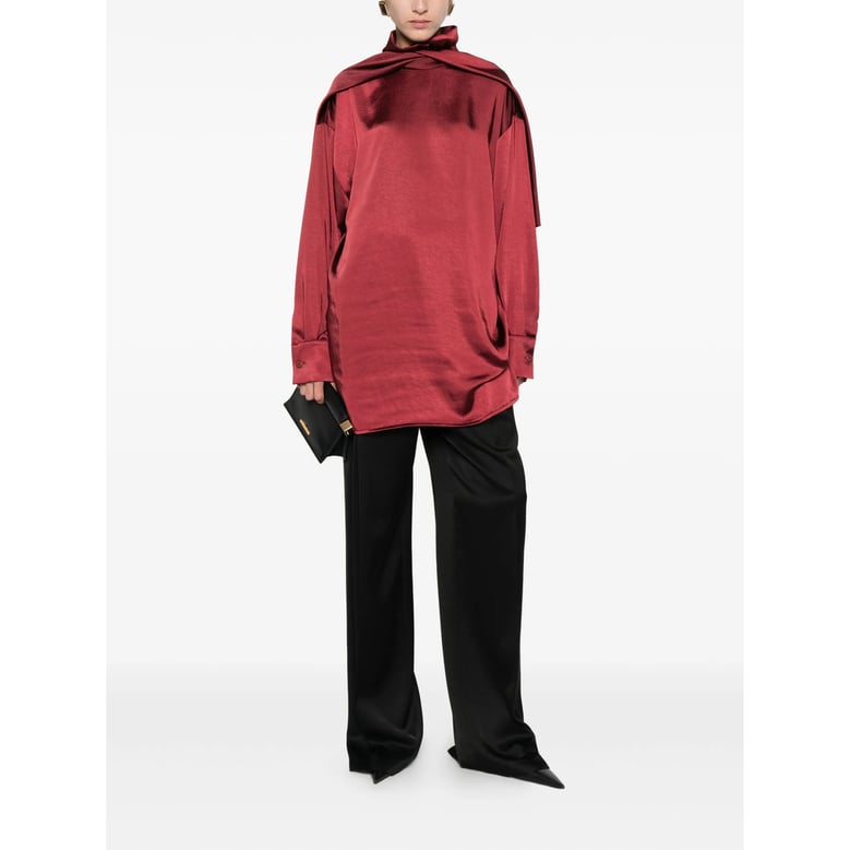 the nina studio cowl neck shirt by Selfnex