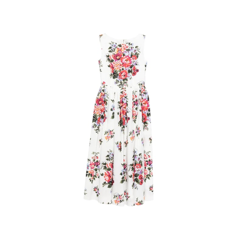 day dress white cotton by Selfnex