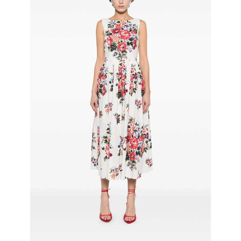 day dress white cotton by Selfnex