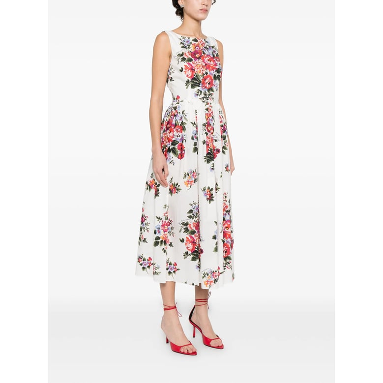 day dress white cotton by Selfnex
